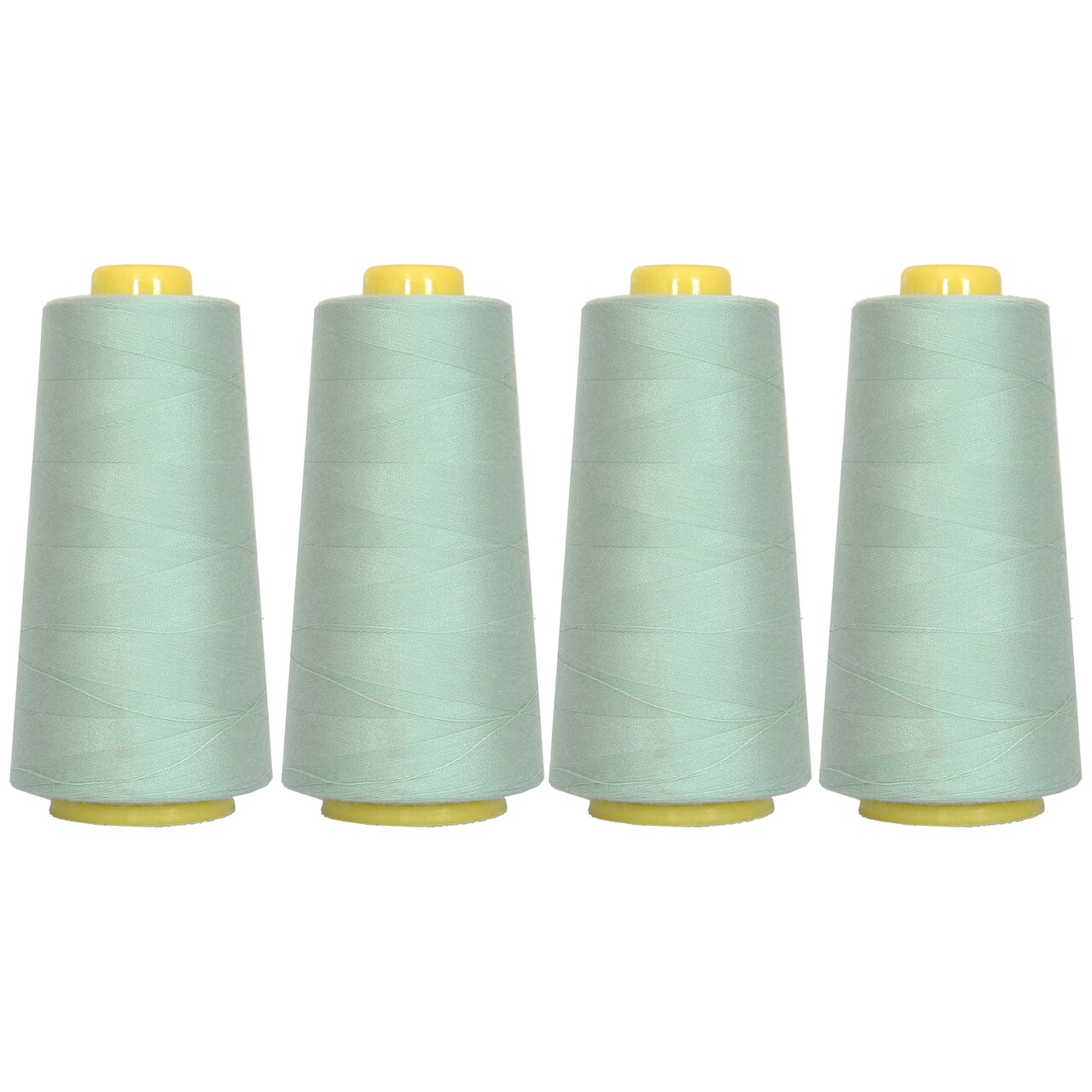 Threadart Polyester Serger Thread - 2750 yds 40/2 - 4 Cone Bundle Pack - 56 Colors Available -
